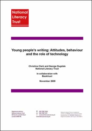 Young People's Writing Survey 2009